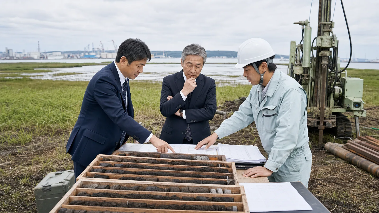 北海道・道東 地質調査会社 M&Aにおける泥炭地盤のボーリング調査と技術者承継